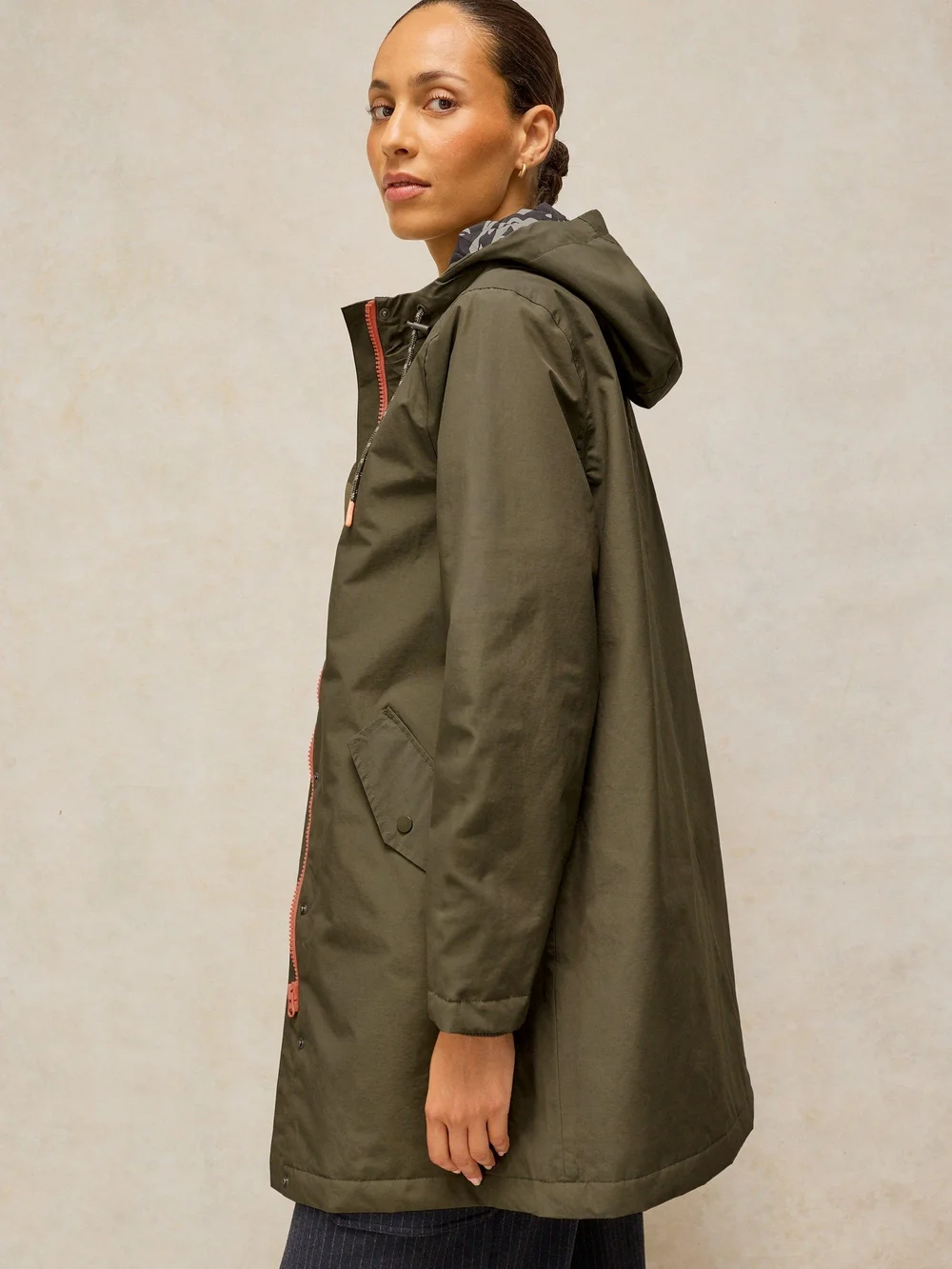 Manteau imperméable Willow - Khaki Grn - 52/R Image 1
