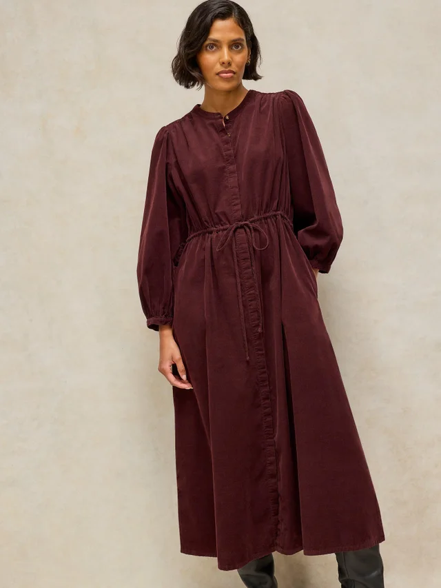 Robe bébé Lana en velours côtelé