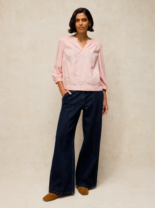Besticktes Top Amelia - Dus Pink - 48 Image 2