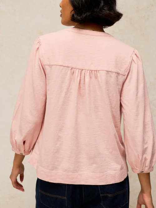 Besticktes Top Amelia - Dus Pink - 48 Image 4