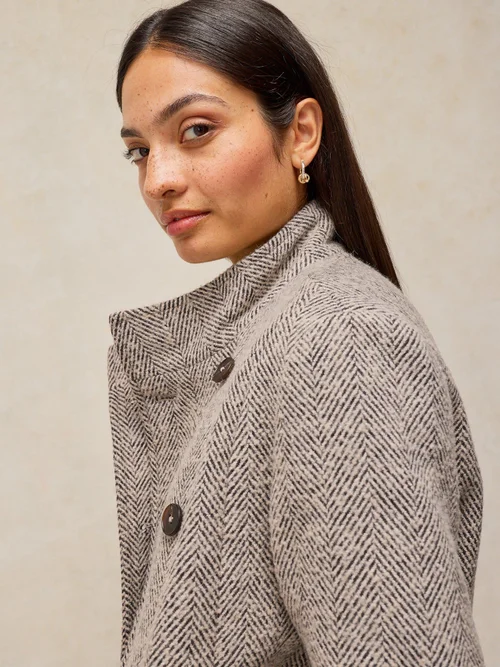 Veste Kaia Tweedy - Brown Mlt - 52/R Image 3