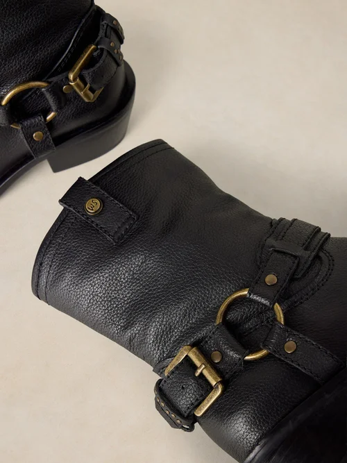 Botte de motard Liberty Western - Pure Blk - 41 Image 3