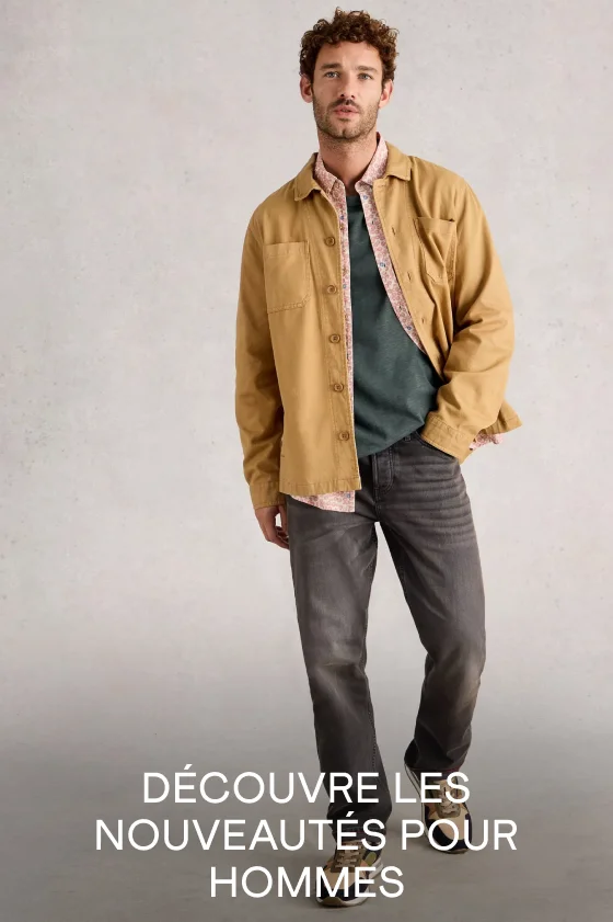 Découvre les nouveautés pour hommes