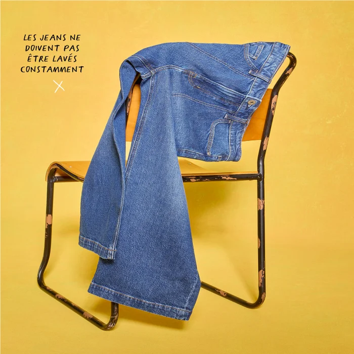 Les jeans n’ont pas besoin d’être lavés tout le temps.